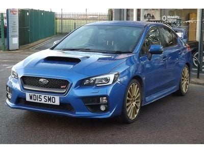 Blue Used 2015 Subaru WRX STI Sedan | £18,995 (Fair price)