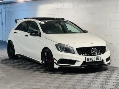 Used Mercedes A45 AMG 2013 White Hatchback