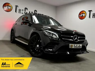 Used Mercedes GLC220 AMG Line Premium 170 HP (125 kW) 2016 Black SUV