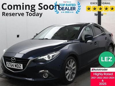 Blue Used 2015 Mazda 3 Inclusive Sedan | £6,795 (Good price)