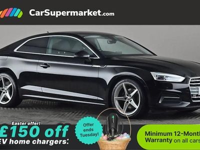 Used Audi A5 Sport 150 HP (110 kW) 2018 Black Coupe