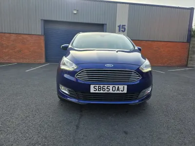 Used Ford C-MAX Titanium 120 HP (88 kW) 2015 Blue MPV