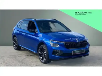 Used Skoda Kamiq Monte Carlo 116 HP (85 kW) 2025 Blue SUV
