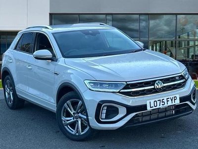Ascot grey New 2025 VW T-Roc R-line SUV | £27,999 (Super price)
