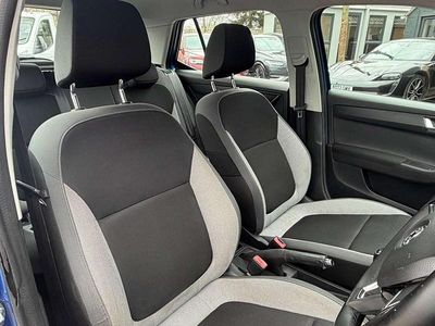 Used Skoda Fabia SE 110 HP (80 kW) 2015 Blue Hatchback