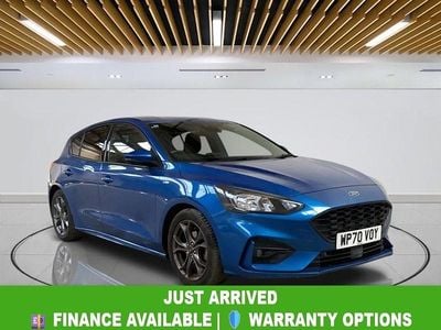 Used Ford Focus ST-Line 120 HP (88 kW) 2020 Blue Hatchback