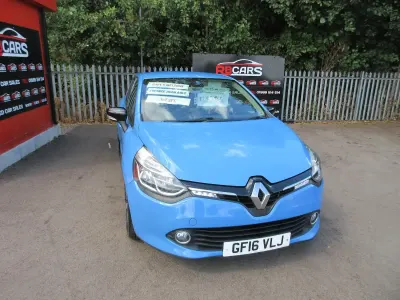 Used Renault Clio Dynamique 90 HP (66 kW) 2016 Blue Hatchback