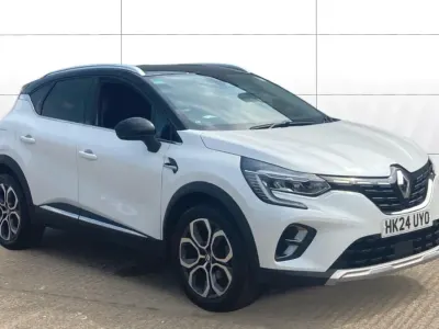 Used Renault Captur Techno 91 HP (66 kW) 2024 White/black SUV