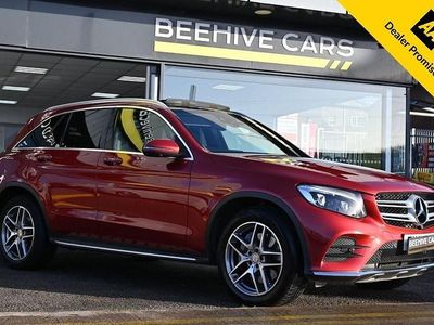 Red Used 2015 Mercedes GLC250 AMG line SUV | £15,850 (Fair price)