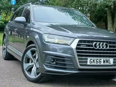 Used Audi Q7 S-Line 218 HP (160 kW) 2016 Grey SUV