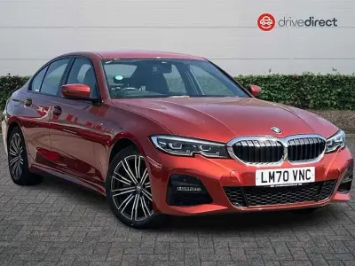 Used BMW 330e M Sport 2020 Orange Sedan