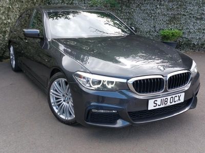 Grey Used 2018 BMW 520 M Sport Sedan | £17,498 (Fair price)