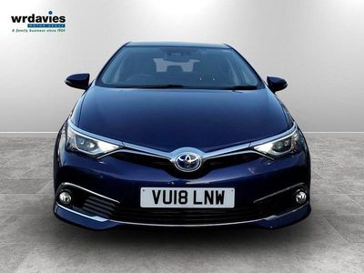 Used Toyota Auris Hybrid 2018 Orion blue Hatchback