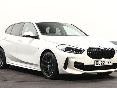 Used BMW 118 M Sport 134 HP (98 kW) 2022 White Hatchback