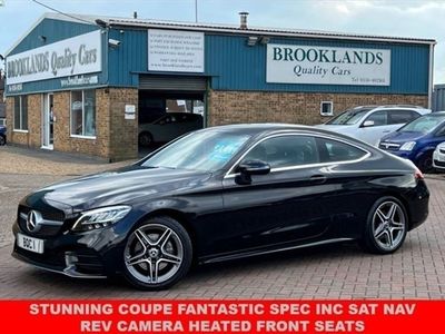 used Mercedes C200 C Class 1.5AMG LINE MHEV COUPE OBSIDIAN BLACK 181 BHP