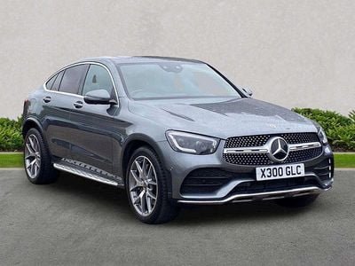 Used Mercedes GLC300 AMG line 2021 Grey Coupe