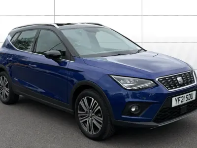 Used Seat Arona XCELLENCE 110 HP (80 kW) 2021 Blue SUV