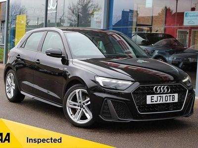 Used Audi A1 Sportback S-Line 110 HP (80 kW) 2021 Black Hatchback