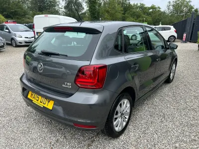 Used VW Polo SE 90 HP (66 kW) 2015 Grey Hatchback