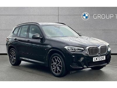 Black Used 2023 BMW X3 M Sport SUV | £37,975 (Fair price)
