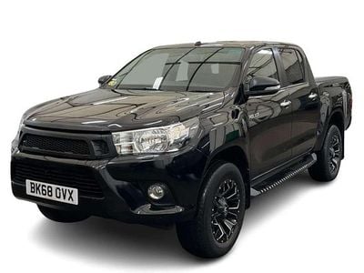 Used Toyota HiLux 150 HP (110 kW) 2018 Black Pickup