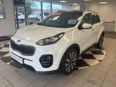 Used Kia Sportage First Edition 182 HP (133 kW) 2016 White SUV