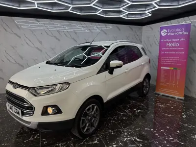 Used Ford T Titanium 125 HP (91 kW) 2017 White SUV