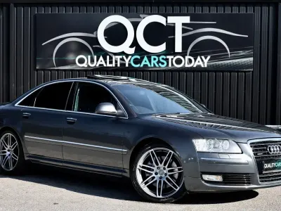 Begagnad Audi A8 Sport 326 HK (239 kW) 2008 Grå Sedan