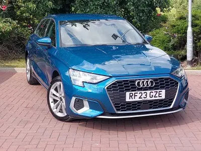 Used Audi A3 e-tron Sport 204 HP (150 kW) 2023 Blue Hatchback
