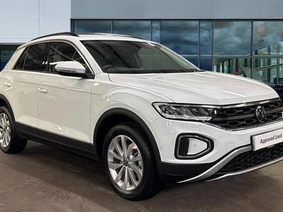 Pure white New 2025 VW T-Roc Match SUV | £26,212 (Super price)