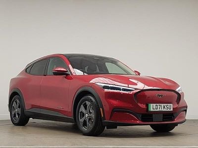 Red Used 2021 Ford Mustang Mach-E Extended Range SUV | £21,298 (Fair price)