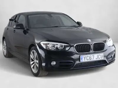 Used BMW 118 Sport Line 136 HP (100 kW) 2017 Black Hatchback