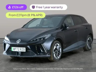 Used MG MG4 EV Trophy 319 kW (435 HP) 2022 Black Hatchback