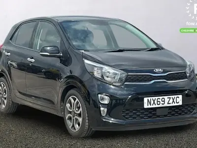 Used Kia Picanto 84 HP (61 kW) 2019 Black Hatchback