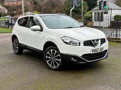 Używany Nissan Qashqai N-TEC 110 KM (80 kW) 2012 Biały SUV