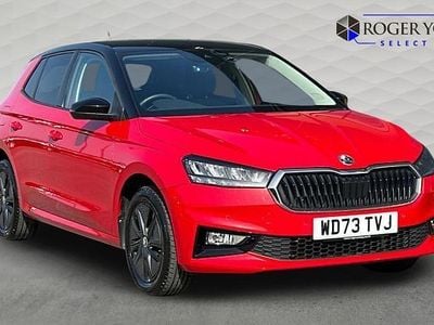 Usado Skoda Fabia Colour Edition 2024 Rojo Utilitario