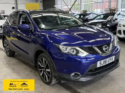 Used Nissan Qashqai Tekna 130 HP (95 kW) 2016 Blue SUV