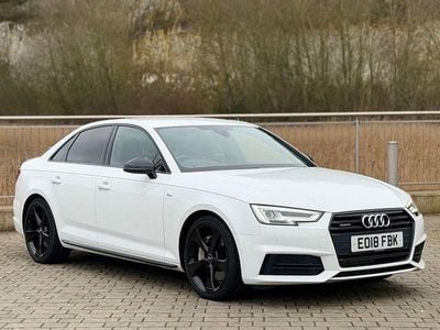 Used Audi A4 Black Edition 2018 White Sedan