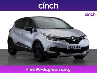 Silver/black Used 2019 Renault Captur GT-Line SUV | £10,199 (Fair price)
