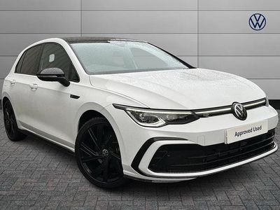 Used VW Golf VIII Black Edition 147 HP (108 kW) 2024 White Hatchback