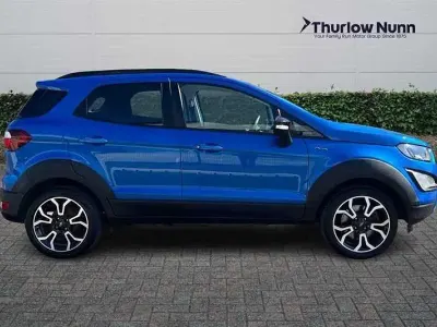 Begagnad Ford Ecosport Active 125 HK (91 kW) 2023 Blå SUV