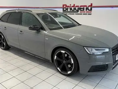 Used Audi A4 Black Edition 150 HP (110 kW) 2018 Grey Estate