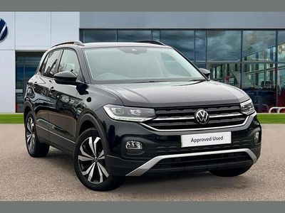 Used VW T-Cross Black Edition 110 HP (80 kW) 2023 Deep black SUV