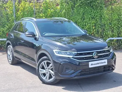 Used VW T-Roc R-line 150 HP (110 kW) 2023 Black SUV