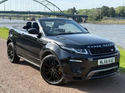 Used Land Rover Range Rover evoque HSE Dynamic 180 HP (132 kW) 2016 Black Cabriolet