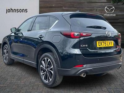 Second-hand Mazda CX-5 Exclusive-Line 165 CP (121 kW) 2025 Negru SUV