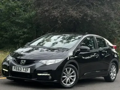 Used Honda Civic EX 2013 Black Hatchback