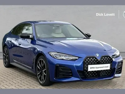 Used BMW M440 M Sport 368 HP (270 kW) 2022 Blue Sedan