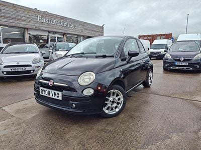 Used Fiat 500 Sport 69 HP (50 kW) 2008 Black Hatchback