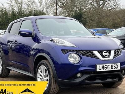 Used Nissan Juke Acenta Premium 2015 Blue SUV